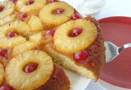 Tort răsturnat cu ananas