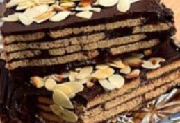 Prăjitură de biscuiți cu rom