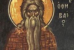 În această lună, în ziua a cincisprezecea, pomenirea preacuviosului părintelui nostru Pavel Tebeul