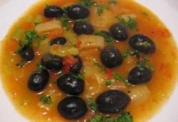 Mâncare de praz cu măsline