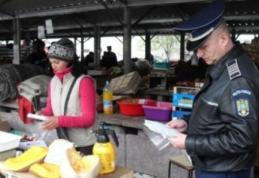 19 sancțiuni aplicate de polițiștii dorohoieni pe linia combaterii faptelor ilicite de comerţ
