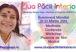 Meditația Sahaja Yoga, acum și în Dorohoi, la Casa de Cultură. 21–23 martie, Ziua păcii interioare
