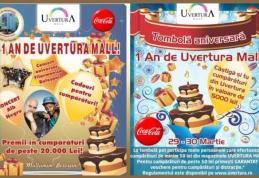 Week-end aniversar cu premii record la Uvertura Mall 