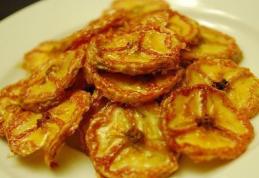 Chipsuri de banane verzi