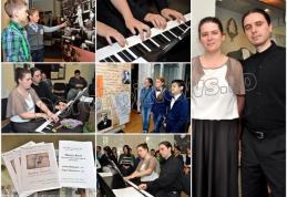 Demonstraţie de virtuozitate la Muzeul Memorial „George Enescu” Dorohoi - duo pianistic – FOTO