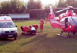 Elicopterul SMURD solicitat pentru a treia oară la Dorohoi, în această săptămână - FOTO