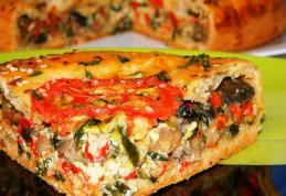 Plăcintă cu legume