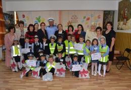 Concurs județean „Micul Pieton”  la Grădiniţa cu P. P. “Ştefan cel Mare şi Sfânt” Dorohoi - FOTO