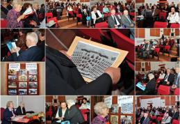 Absolvenţi ai Colegiului „Grigore Ghica Voievod” Dorohoi, reuniţi după 50 de ani - FOTO