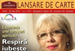 „Respiră, iubește și taci”: Lansare de carte astăzi la Uvertura Mall!