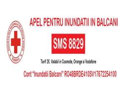 Crucea Roșie Română lansează apelul umanitar: Inundații în Balcani