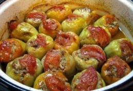 Ardei umpluți la cuptor