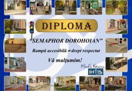 SEMAPHOR DOROHOIAN - Rampele de acces nu mai reprezintă o curiozitate pentru cetăţeni - FOTO