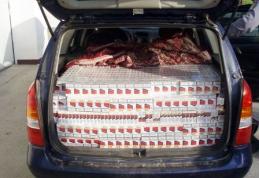 Tânăr din Păltiniș, depistat în timp ce transporta ţigarete de contrabandă în Dorohoi  