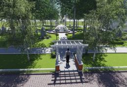 Parcul din vecinătatea Primăriei Dorohoi va fi reabilitat. Vezi detalii!