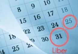 Veste bună: „Ziua care pică între weekend şi o sărbătoare legală va fi declarată nelucrătoare”