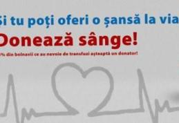 „Ai donat sânge, ai salvat o viață” - Campanie susținută de TNL Botoșani