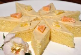 Prăjitură glazurată cu lămâie