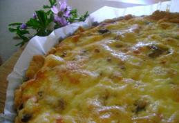 Tartă de cartofi cu caș