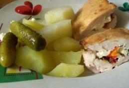 Piept de pui in stil milanez