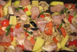 Piept de pui la cuptor