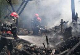 Detaşamentul de Pompieri Dorohoi a intervenit în stingerea unui adăpost de animale incendiat