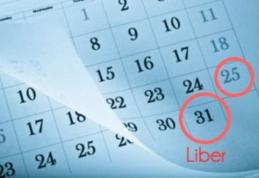 De Crăciun vom avea 4 zile libere. Calendarul zilelor libere în 2014
