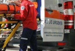 Electrician ajuns la spital după un accident de muncă: a căzut de pe o scară de la o înălțime de 4 metri