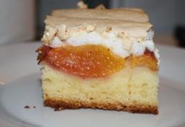 Prăjitură cu caise și bezea