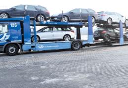 Poliția rutieră informează: Vehiculele cu numere provizorii sau de probă pot fi introduse în România doar pe remorci sau trailere