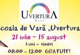 Vezi noul program al Școlii de vară Uvertura!