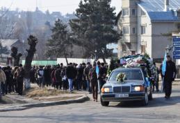 Durere fară margini astăzi la înmormântarea lui Ciprian-Gabriel Vrăjitoru