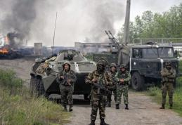 Lupte teribile în estul Ucrainei