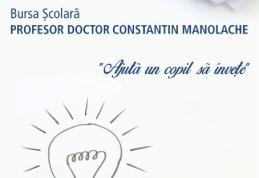 Rotary Club Botoșani lansează programul de burse școlare - BURSA ȘCOLARĂ „Prof. dr. Constantin Manolache”