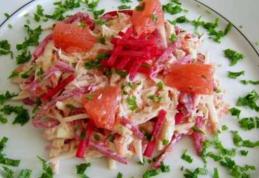 Salată din piept de pui cu grapefruit