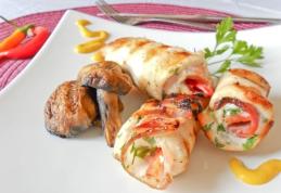 Rulouri picante de pui