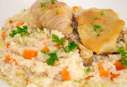 Pilaf cu carne de pui