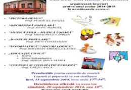 Clubul Copiilor Dorohoi organizează înscrieri pentru anul şcolar 2014-2015