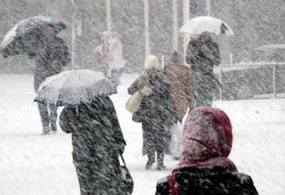 Incredibil! Furtună de zăpadă în septembrie