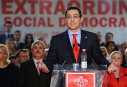 Candidatura lui Victor Ponta la preşedinţia României, validată de Congresul extraordinar al PSD