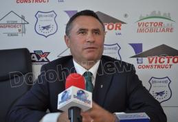 Victor Mihalachi, finanțator FCM Dorohoi: „Capul sus! Aceste puncte le vom recupera în deplasare” VIDEO