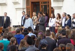Festivitatea de deschidere a noului an şcolar la Liceul Tehnologic „Al. Vlahuță” Şendriceni - FOTO