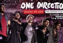 Băieții de la One Direction vin în România pentru un weekend-eveniment, la Cinema City