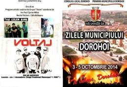 Zilele Municipiului Dorohoi: Voltaj, Tavi Colen și DJ Sava, cap de afiș. Vezi programul oficial
