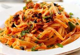 Ciuperci sote cu paste