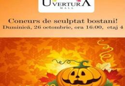 Astăzi la Uvertura Mall: Concurs de sculptat bostani 