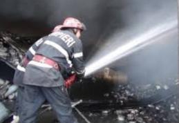 Incendiu cu victimă într-o comună din județul Botoșani