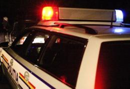 Accident rutier, produs pe fondul consumului de alcool