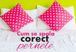 Cum se curăţă corect pernele