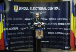 Alegeri prezidenţiale 2014 - BEC: Vezi situaţia candidaților după numărarea voturilor din 96,50% secţii